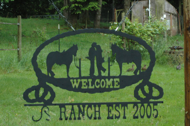 JB Ranch Sign